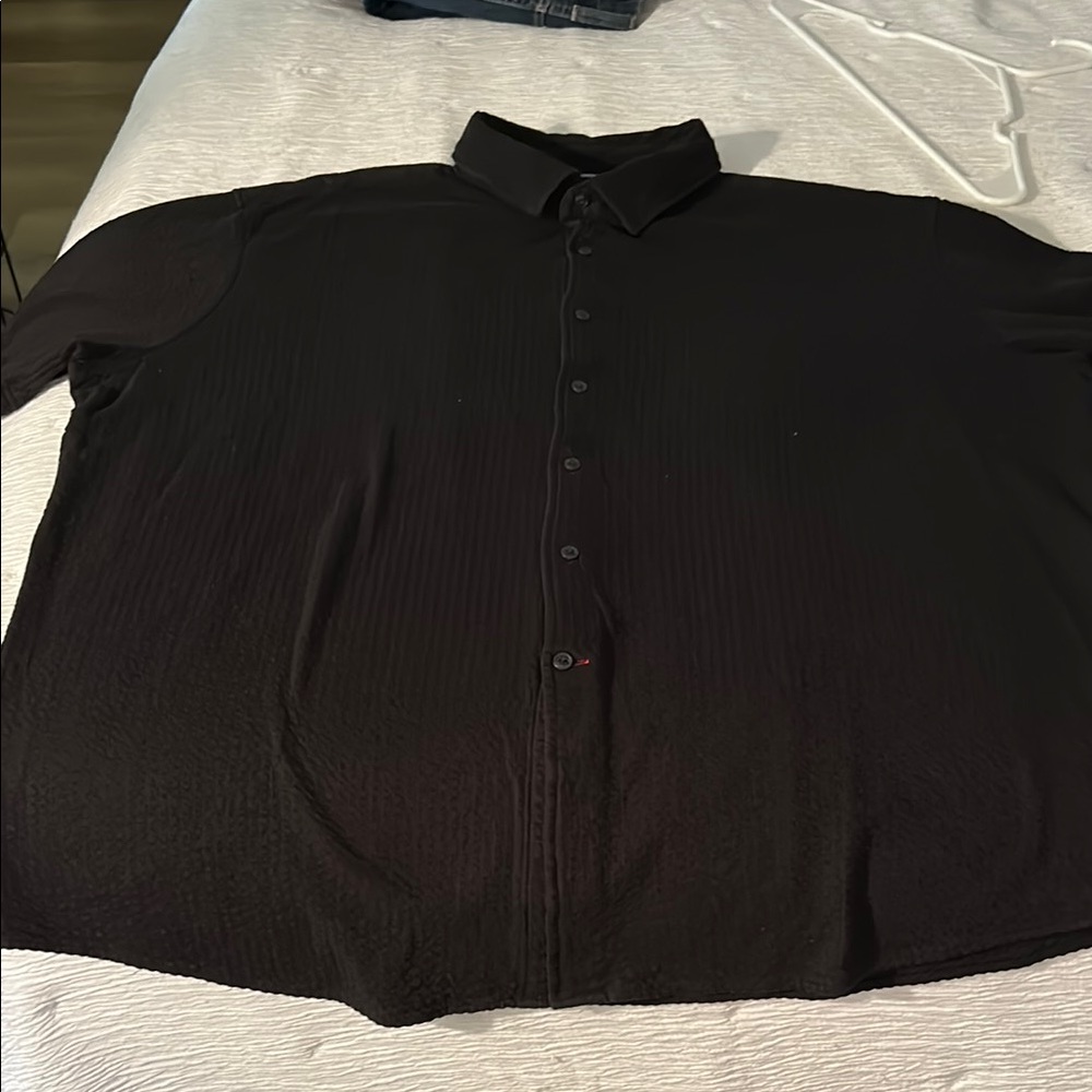 Daniel Cremieux Men's Black Button Down Shirt